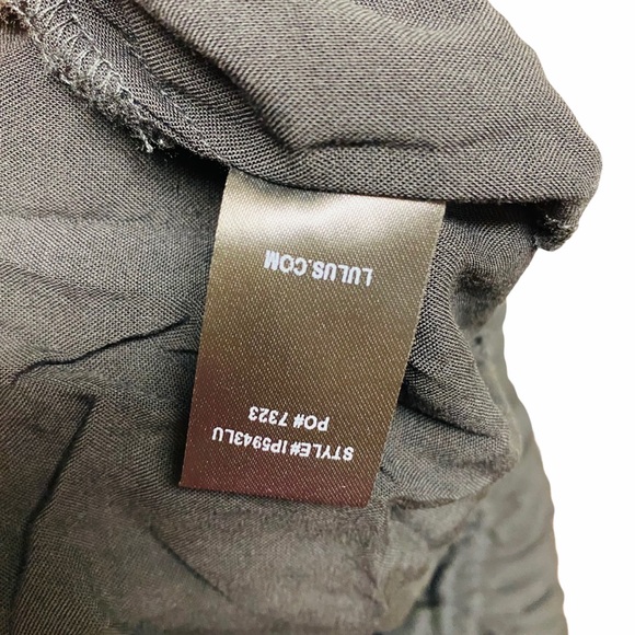 Lulus Learning to Fly Black Halter Jumpsuit Jogger - Picture 12 of 14